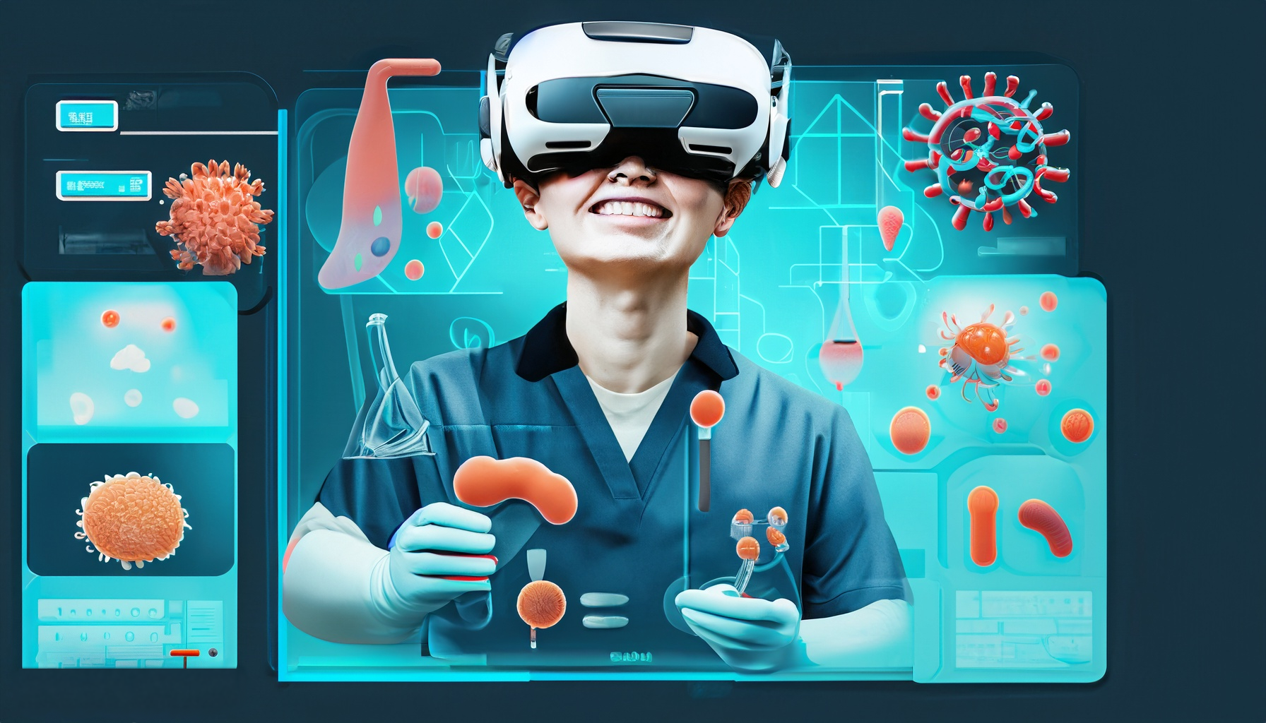 Development and Evaluation of an Educational  Tool for Microbiology Skills Training using Augmented Reality/Virtual Reality Applications 