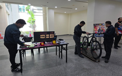 VR Bicycle Showcase at MOE Putrajaya